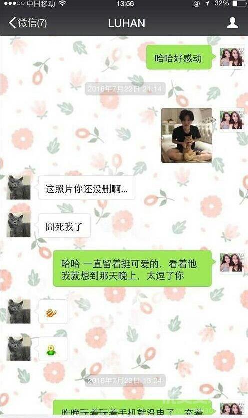 哈噶夫人是谁真名照片微博个人资料遭扒 造谣模仿小g娜自称鹿晗女友(2)