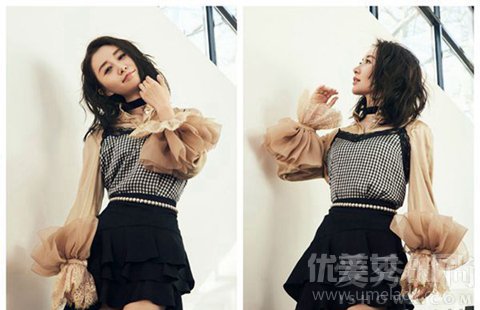 舒畅短卷发